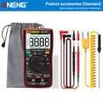thumbnail image 4 of ANENG AN8009 AUTO RANGO AUTOMÁTICO LCD Multímetro Multímetro Tester Voltímetro AMMETER METER POR PORTÁPERIO Detector de mano de mano Yuarrent TO001278-03, 4 of 6