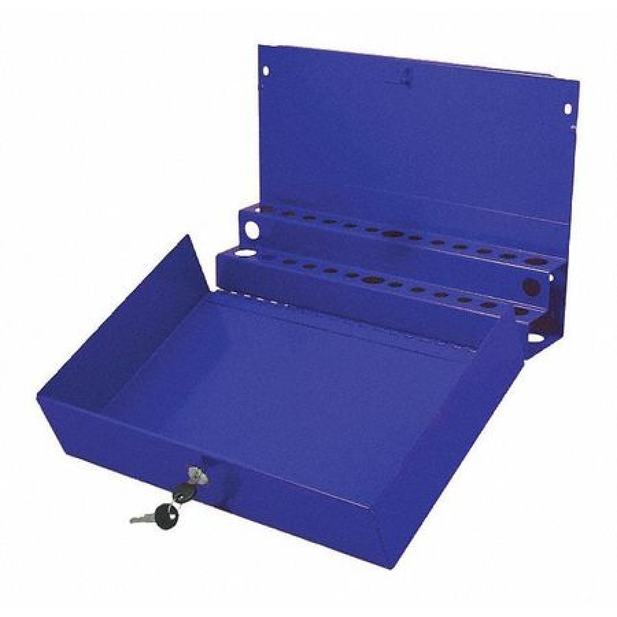 SUNEX TOOLS 8011BL Locking ScrewDriver/Pry Bar Holder,L,Bl