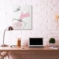 thumbnail image 2 of Stupell Industries Fashion Designer Perfume Silver Pink Watercolor Canvas Wall Art by Amanda Greenwood, 2 of 6