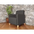 thumbnail image 2 of Lesro Chaise d'Invité de Réception Ravenna Lounge en Gris, 2 of 6