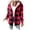 Hot Pink, variant on Flannel Jackets for Women Trendy Lined Button down Plaid Shacket Long Sleeve Hooded Jackets Loose Fit Comfortable Warm Oversized 2025 Fashion Fall Winter Coats Purple S