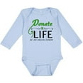 thumbnail image 3 of Inktastic Donate Life-Be an Organ Donor Boys or Girls Long Sleeve Baby Bodysuit, 3 of 5