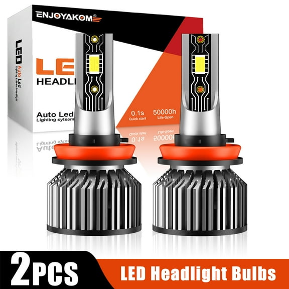 2pcs H11 LED Bulbs For Toyota Prius 2010-2015 H11 LED Headlight Bulbs, H8 H9 H11 LED Low Beam Replace 12000 Lumens 6000K White