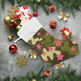 thumbnail image 6 of Coolnut 17.7 Inch Christmas Stockings, 2 PCS Trendy Fashion Camouflage Presonalized Large Stocking Sock for Family Holiday Xmas Party Decorations, 6 of 7