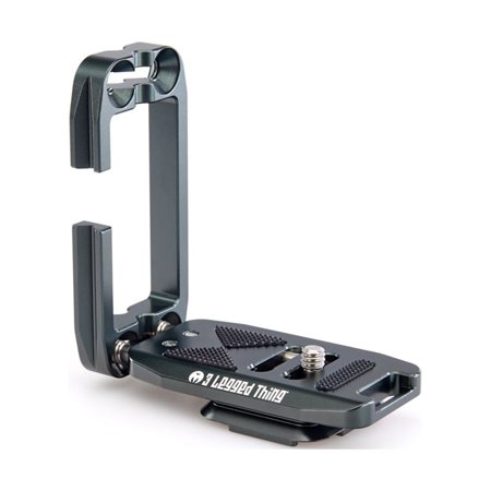 UPC: 5060244885585 | 3 Legged Thing ELLIE SHORT ArcaSwiss / PEAK DESIGN Compatible L Bracket – Grey