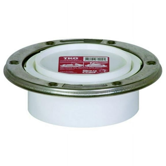 886-4PTM 4 in. PVC Hub Closet Flange
