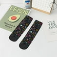 thumbnail image 7 of Pofeuu I love you Mom Print 30cm Socks, Adult Running Hiking Socks for Youth and Adult, 7 of 7