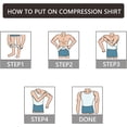 thumbnail image 7 of Vaslanda Men Slimming Body Shaper Vest Compression Shirt Gym Workout Tank Top Sleeveless Abdomen Shapewear, 7 of 7