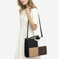 thumbnail image 2 of Dasein Women Handbag Top Handle Shoulder Bag Tote Satchel Purse Work Bag with Matching Wallet, 2 of 7