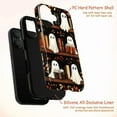 thumbnail image 4 of Ghost Book Nook Phone Case, Cute Halloween Ghosts Reading on Bookshelf Design, Cozy Spooky iPhone Cover for iPhone 16 15 14 13 12 11 Plus Pro Max Mini, 4 of 6