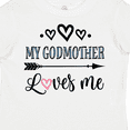 thumbnail image 4 of Inktastic My Godmother Loves Me Godchild Boys or Girls Toddler T-Shirt, 4 of 5