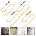 thumbnail image 4 of 4 Pcs Sifflets de Sport Extérieurs Sifflets d'Arbitre Sifflets en Acier Inoxydable, 4 of 8