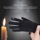 thumbnail image 3 of Guantes térmicos de invierno Qarigey pantalla táctil hombres mujeres cálido a prueba de viento impermeable Negro L, 3 of 6