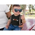 thumbnail image 2 of Old Glory Toddler Christmas Heavy Metal Horns Short Sleeve T Shirt, 2 of 6