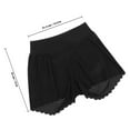 thumbnail image 2 of UPOUART Shorts De Maternidad Negros Suaves Y Transpirables Con Ajuste Cómodo Para Embarazo Y Posparto, 2 of 6