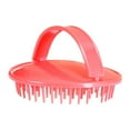 thumbnail image 2 of opvise Finger Buckle Design Round Brush Needle Shampoo Brush Hair Root Itching Scalp Massage Comb Hair Supplies, 2 of 8