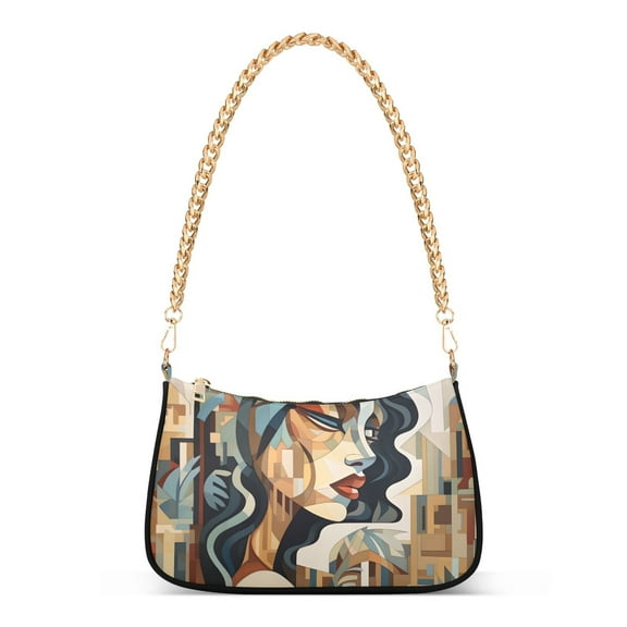 Women in BrownWomen Small Shoulder Bag Crossbody Tote Hobo Bags Purse Clutch Handbags with Chain Strap for Women