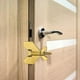 thumbnail image 2 of Cerradura de puerta de viaje Cerradura de tope de puerta desde el interior Mujer Sí Cerradura de puerta de residencia para Oro, 2 of 8