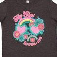 thumbnail image 4 of Inktastic My Gigi Loves Me Girls Rainbow Granddaughter Girls Toddler T-Shirt, 4 of 5