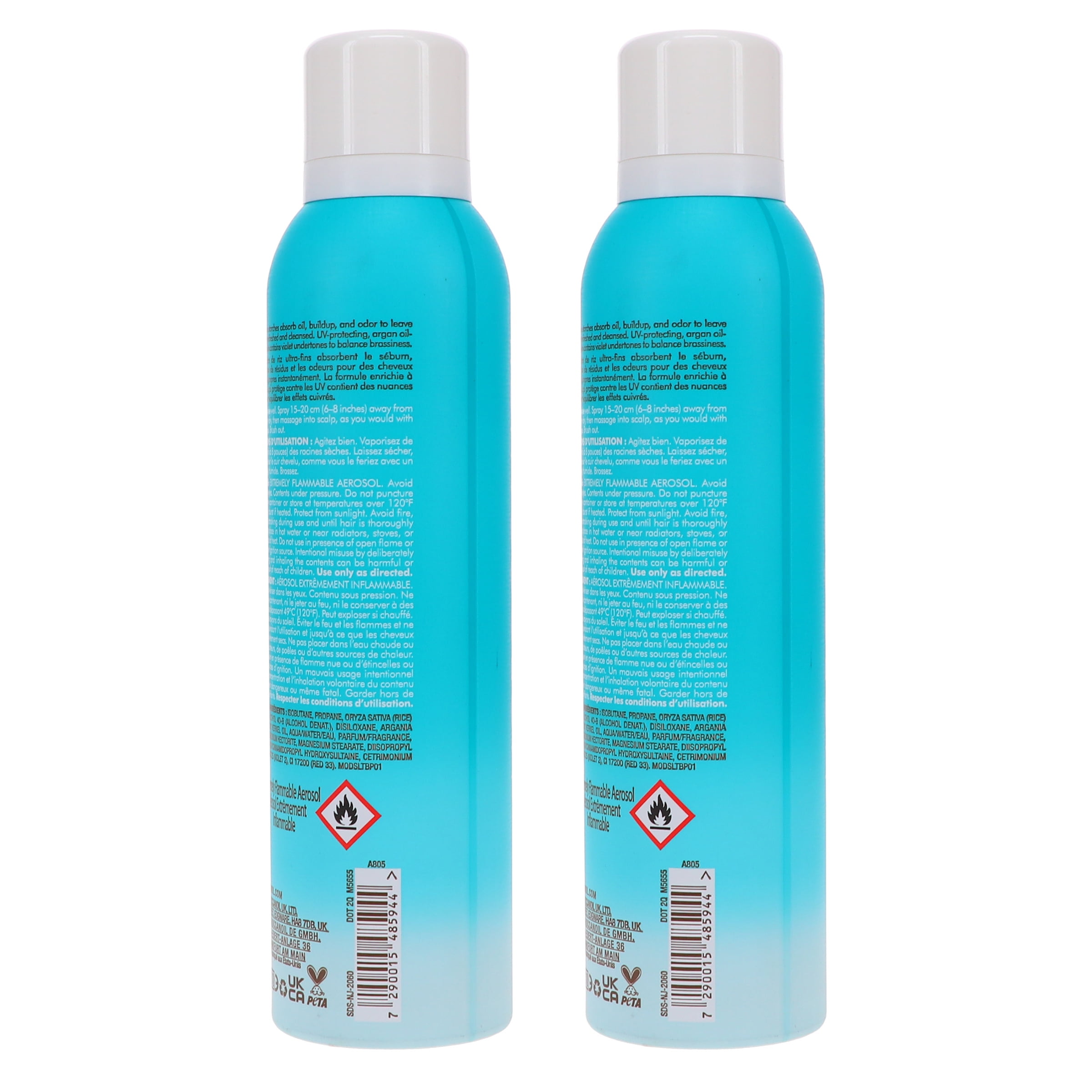 Moroccanoil Dry Shampoo Light Tones 4.5 oz 2 Pack