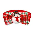thumbnail image 1 of BotaniNest Nœud Papillon Col avec Motif Imprimé Festif pour Chats et Design Coloré en Toile, 1 of 4