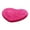 D, variant on Chenille Heart Shaped Door Mat Bathroom Toilet Living Room Multicolour
