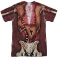 thumbnail image 2 of halloween spooky costume skinned human body skeleton adult 2-sided print t-shirt, 2 of 3