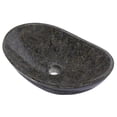 thumbnail image 5 of Eden Bath EB-S060BB-P 19.7 x 13 x 5.9 in. Polished Butterfly Granite Stone Canoe Sink, Blue, 5 of 12