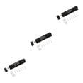 thumbnail image 4 of Justharion Door Window Password Replacement Living Room Bathroom Keyless Screw Mounted 3-digit Code Bolts Lock Furniture Black 3Set, 4 of 6