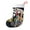 Style 112, variant on The Nightmare Before Christmas Jack Skellington and sally Christmas Stocking Decor Hanging Ornaments for Holiday Xmas Party Family Decor