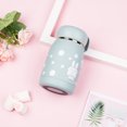 thumbnail image 1 of Temperature Measurement Mini Thermos Cup, Female Display Temperature Portable Small Cute Girl Heart Ins Water Cup, Blue, 1 of 4