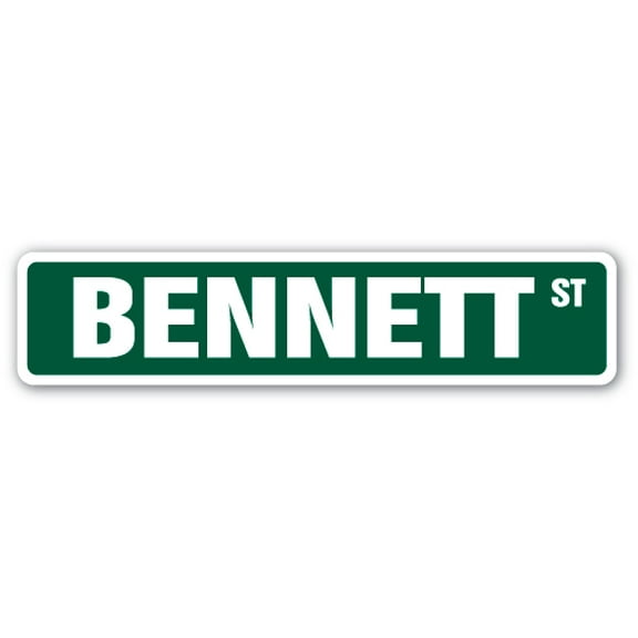 Bennett Street [3 Pack] of Vinyl Decal Stickers |for Laptop Car