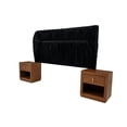 thumbnail image 1 of Recamara KS 3 Piezas Umira Negro y Nogal - Kessa Muebles, 1 of 5