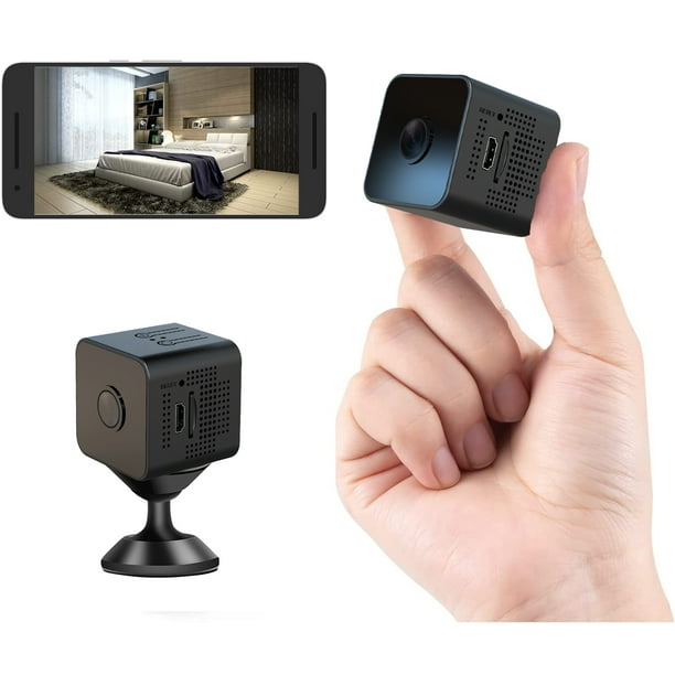 LISUEYNE Spy Camera WiFi Hidden Camera 4K HD Mini Spy Cam for Home ...