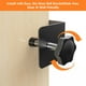 thumbnail image 4 of Soporte de timbre antirrobo para Eufy E340, soporte de cámara ajustable sin taladro compatible con Eufy Doorbell E340, sensor de timbre sin bloqueo, kits de timbre de apartamento para inquilinos, negr, 4 of 5