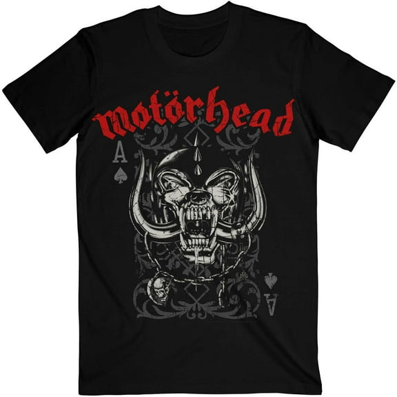 Motorhead Unisex T-Shirt Playing Card (Small)