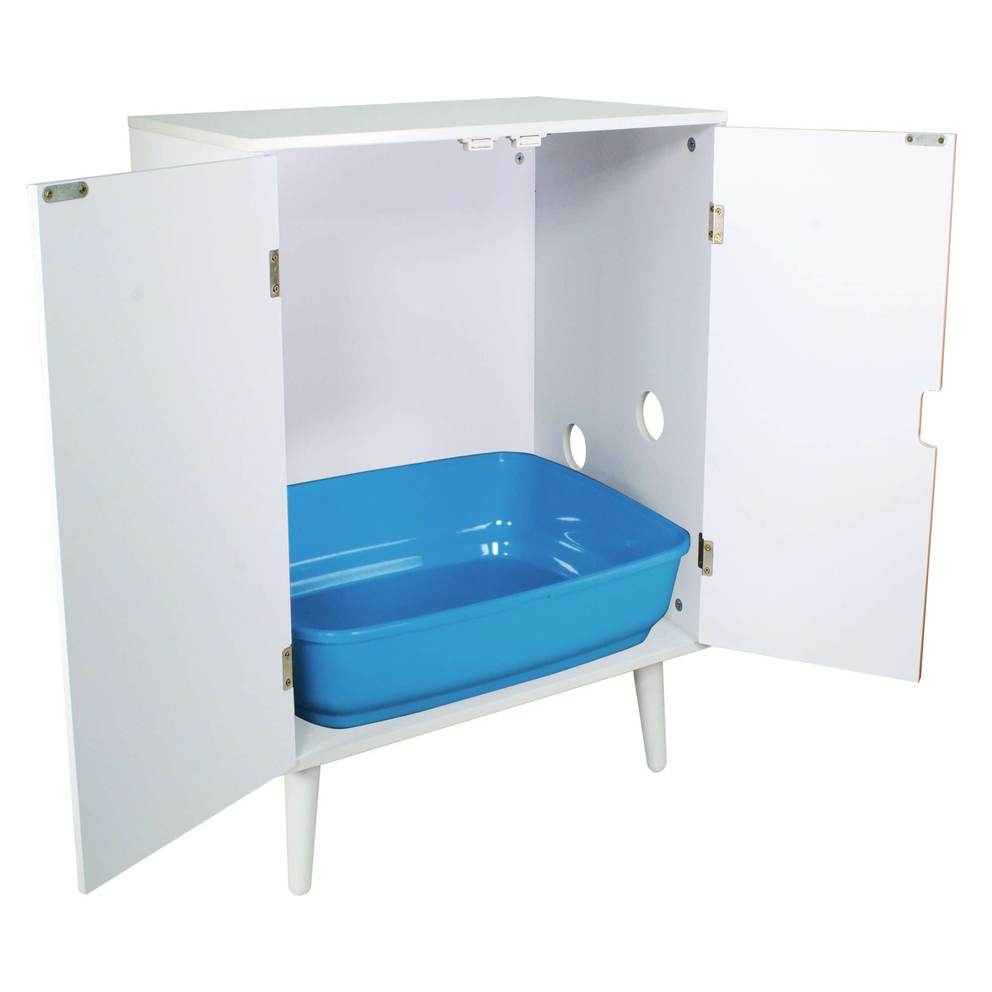 Penn plax catwalk privacy please litter cabinet 2025