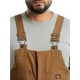 thumbnail image 4 of Wrangler Workwear Men's Insulated Heavy Duty Flex Duck Work Bib Overall, Size S-3XL, 4 of 13