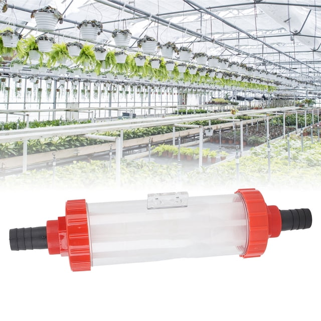 Agricultural In Line Mesh Filter, Made With Plastic And Nylon Materials, Internal Precise Filter System, For Garden Irrigation, Water Pump Filtration Systems