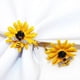 thumbnail image 2 of 6 Anillos para Servilletas, Soporte de Anillos para Servilletas de Metal de Girasol, Anillos para Servilletas de Otoño para Cena, Boda, Navidad, Acción de Gracias, 2 of 5
