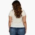 thumbnail image 2 of Blusa tejida con perlas (talla extra), modelo 2022 (Blanco) blanco Unitalla Roman Fashion Blusa extra 2022, 2 of 4