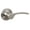 Satin Nickel, variant on Sure-Loc EG100 15 RH Edge Right Handed Non-Turning One-Sided Dummy Door Lever - Nickel