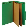 thumbnail image 2 of Office Depot Classification Folders, 2 1/2in Expansion, Legal Size, 2 Dividers, 60% Recycled, Light Green, 5 pk, OM01724, 2 of 2