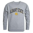 thumbnail image 1 of W Republic 541-260-HGY-04 Albany State Chandail en Molleton Col Rond Campus University, Gris Chiné - Extra Large, 1 of 1