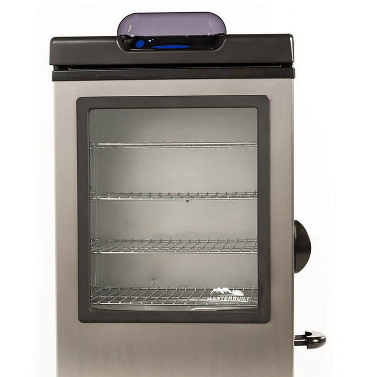 Masterbuilt Digital Bluetooth 970-Sq in Silver Smart Electric Smoker at