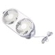 thumbnail image 2 of Ventilador Doble, Ventilador De Escritorio USB, Circulación De Aire, Carga USB Para Dormitorio, Escritorio, Hogar, 2 of 7