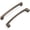 Antique Bronze, variant on 3 Pack 5 Inch(128mm) Hole Center Matte Black Modern Cabinet Pulls Solid Kitchen Cabinet Handles Hardware Bathroom Vanity Pulls Timeless Drawer Pulls Handles for Dresser
