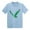 Light Blue, variant on Otqutp Children Casual Tees /Toddler Girls Shirt Short Sleeved Round Neck Sports Children's Birthday Summer T Shirt for 3 to 12 Years