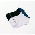 thumbnail image 2 of Quivnbaro Black White Socks Lightweight Comfortable Breathable for Men Women Casual  Everyday Wear, 2 of 5