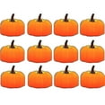 thumbnail image 1 of Paquete de 12 luces LED de calabaza para Halloween, 1 of 4